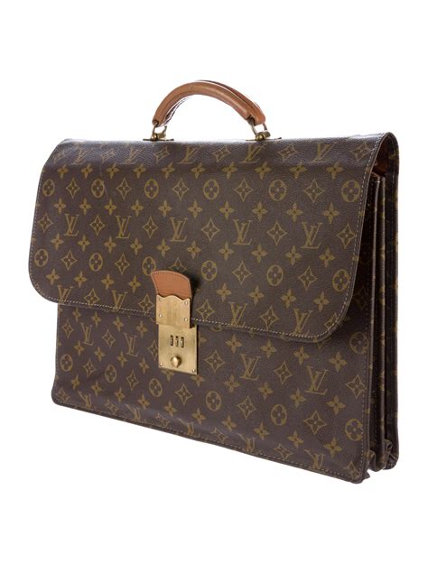 louis vuitton briefcase|louis vuitton monogram briefcase.